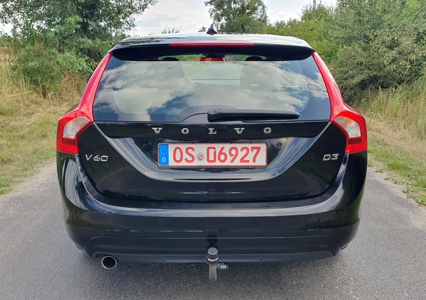 Volvo V60 cena 41900 przebieg: 219000, rok produkcji 2014 z Bielsk Podlaski małe 106